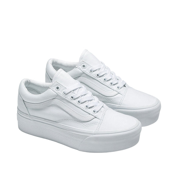 Tennis Old Skool para mujer color blanco