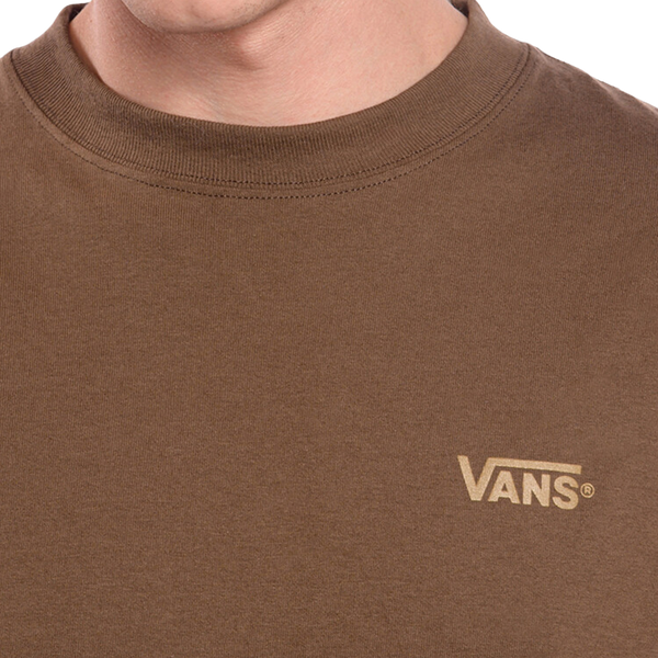Camiseta New Left para hombre color café