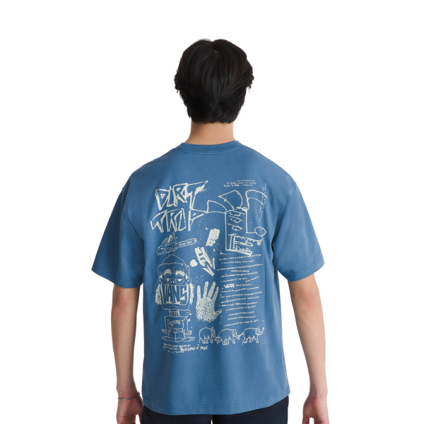 Camiseta Dirt para hombre color navy