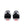 Tennis Knu Skool para infante color negro