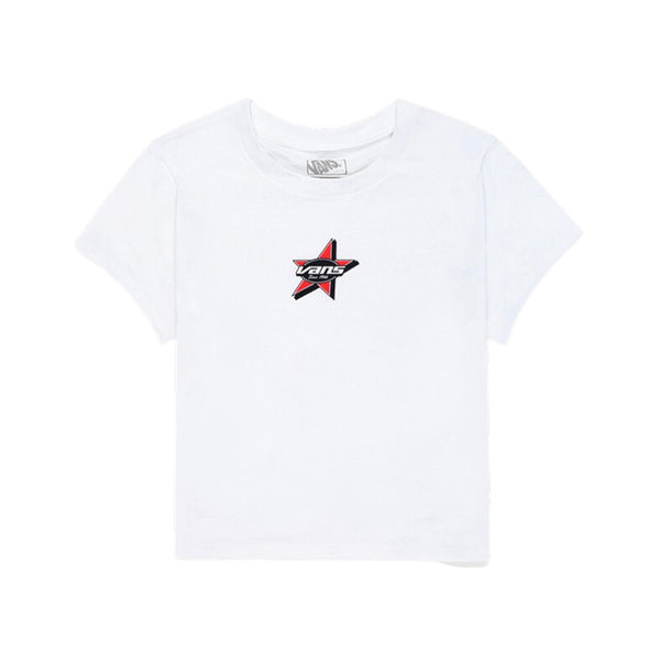 Camiseta Star para mujer color blanco