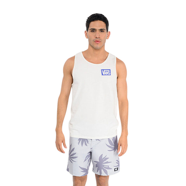 Camiseta sin mangas Sano Tank para hombre color blanco