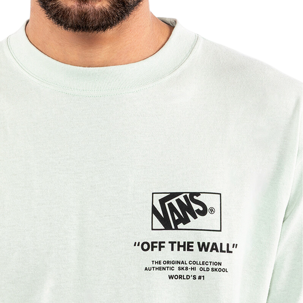 Camiseta Stacked para hombre color verde menta
