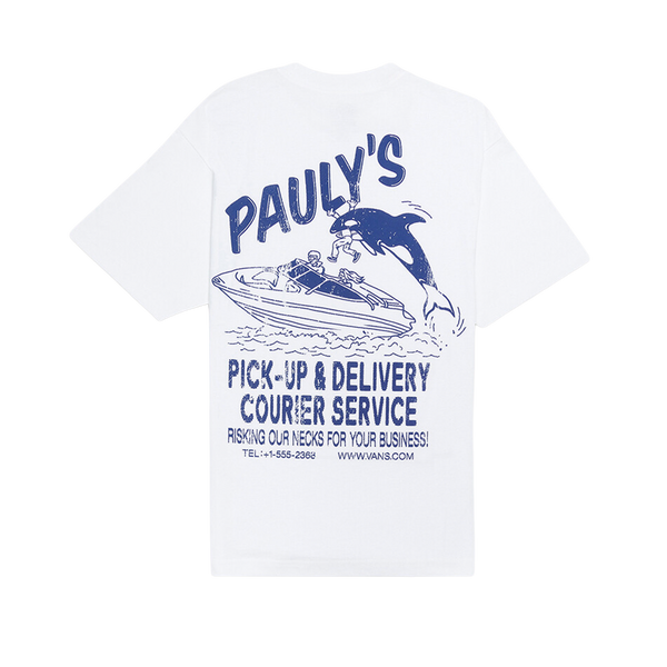 Camiseta Pauly para hombre color blanco