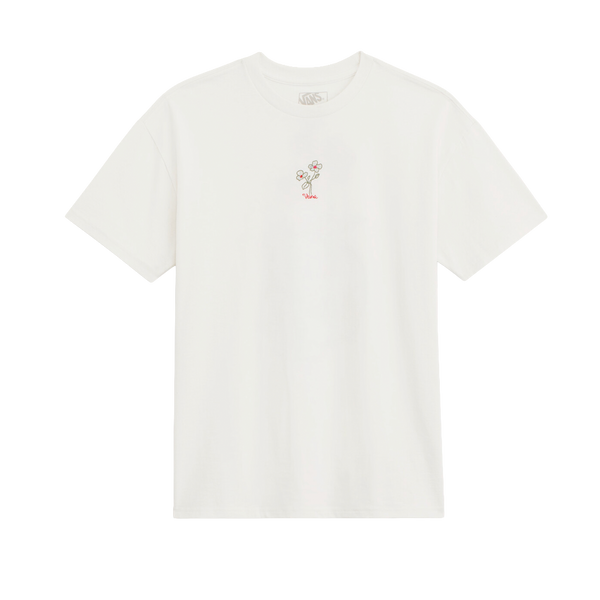 Camiseta Floral para mujer color blanco