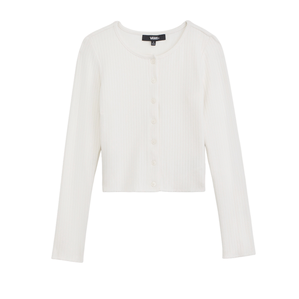 Camiseta Up para mujer color crema