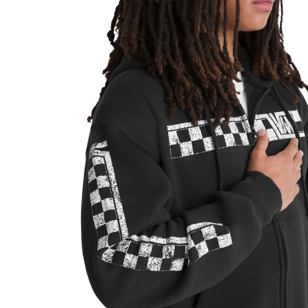 Sudadera Racing para hombre color negro