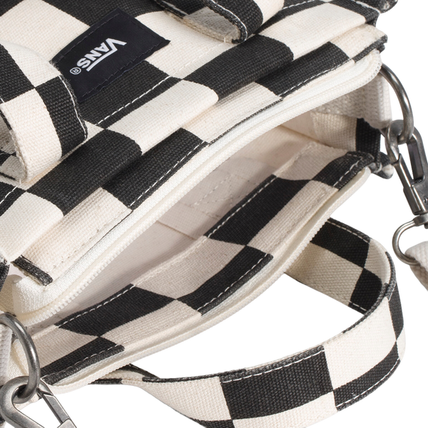 Cartera crossbody Lil Pergs para mujer color blanco