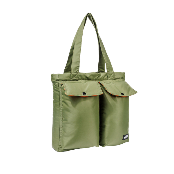 Bolso tote Lawler para mujer color verde